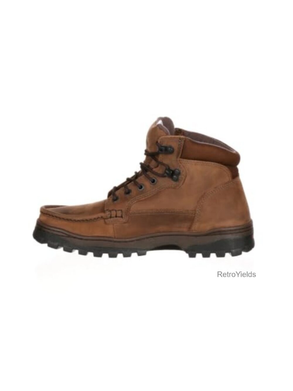 GORE-TEX Waterproof Leather Hiking Boots 6 Inch Mid-Calf Work Boot